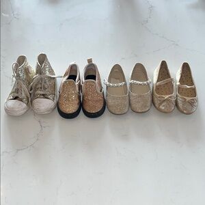 Glitter Toddler Girls Size 9 and 10